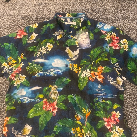 Tommy Bahama Shirts Tommy Bahama Mens Xl Artist Series Serene